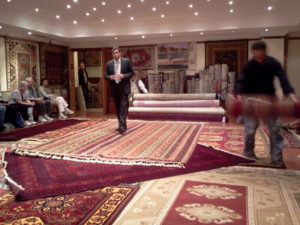 Rug merchants in Turkey