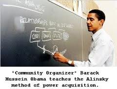 Barack Obama follower of Saul Alinsky