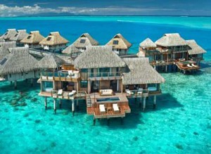 Even a $4000 suite can trigger a belief! Kardashian hotel in Bora Bora