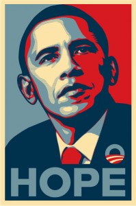 2008 Hope Poster for the Obama Campaign