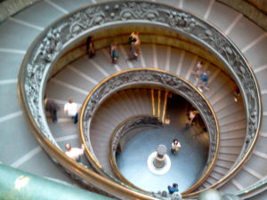 Vatican Circular Staircase taken by Gateway To Gold, Cathy Eck